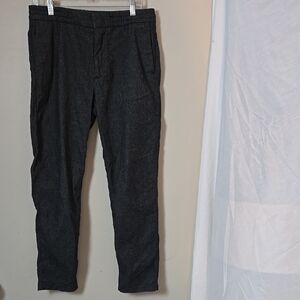 Men's Black Designer No Nationality Pants